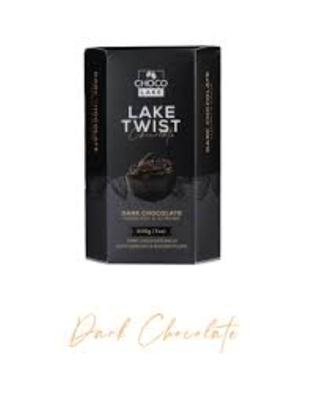 CHOCOLAKE LAKE TWIST DARK HAZELNUT N ALMOND 200G
